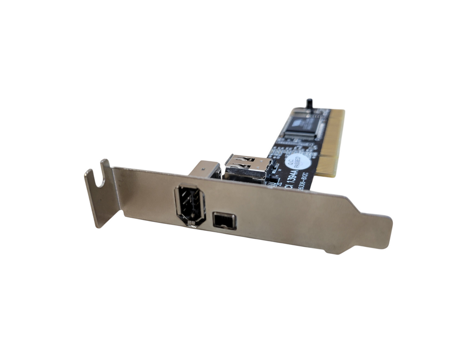 Startech 3 Port PCI 1394A Firewire 400 Adapter Low Profile Card