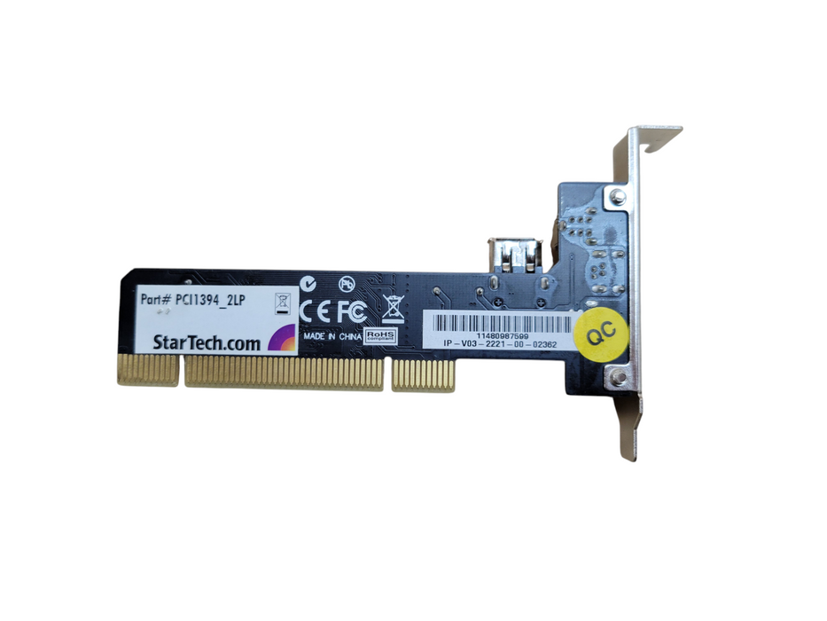 Startech 3 Port PCI 1394A Firewire 400 Adapter Low Profile Card