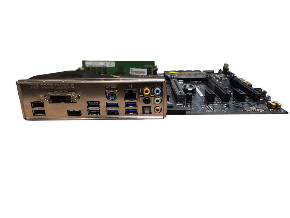 ASUS TUF Z270 MARK 2 w/ Intel i5-7600K 8GB RAM No HDD