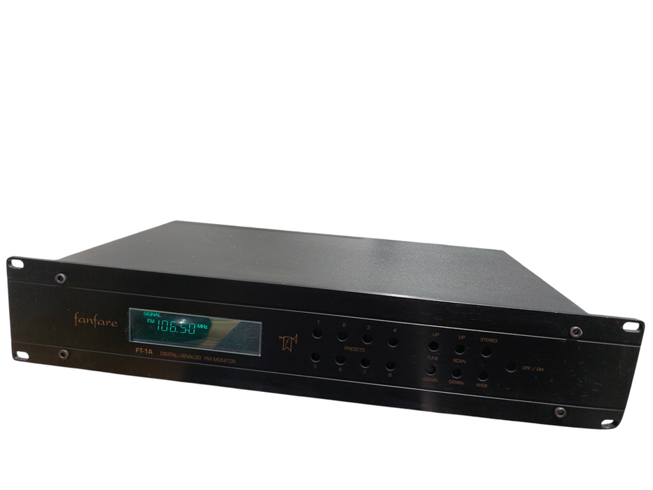 FanFare FT-1A Digital/Analog FM Monitor Rack Mountable