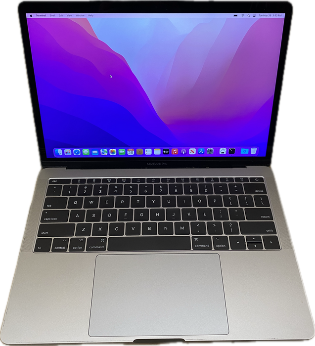 Apple MacBook Pro 13" 2017 i5-7350U 16GB RAM 512GB SSD No Power Adapter
