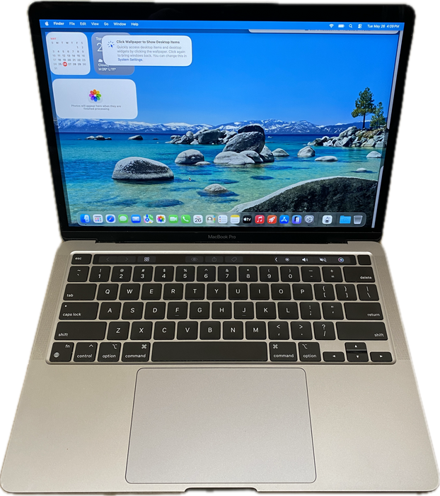 Apple MacBook Pro 13" M1 2020 Touch Bar 8GB RAM 512GB SSD No Power Adapter