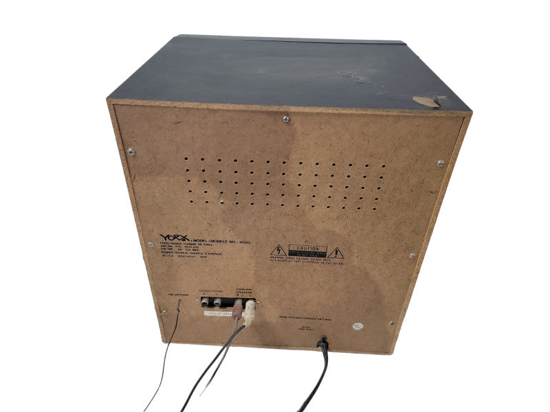 Vintage YORX compact home audio system| no speakers included