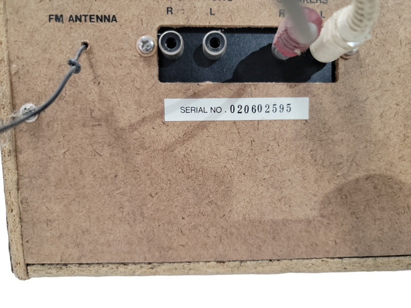 Vintage YORX compact home audio system| no speakers included