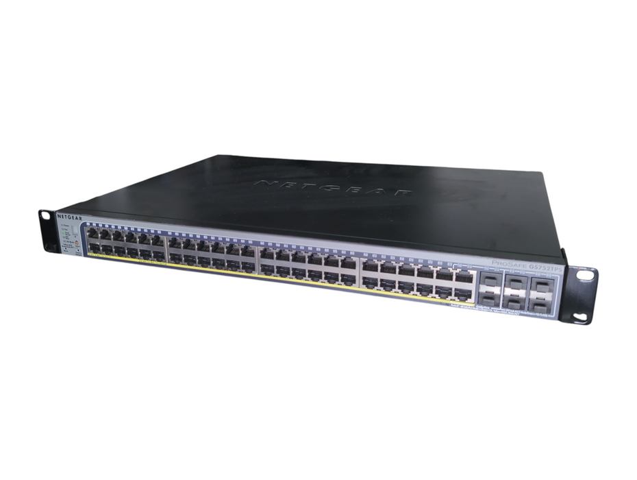 Netgear ProSafe GS752TPS 48-Port PoE+ Gigabit Smart Managed Network Switch