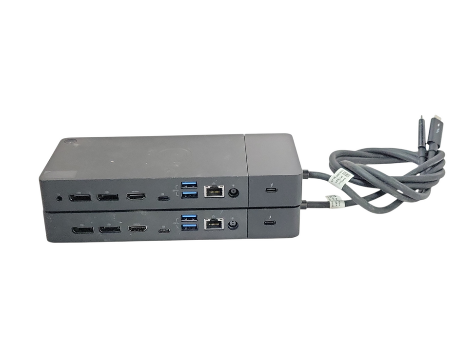 Lot of 2x Dell K20A001 (1x WD19TBS and 1x WD19TB) Docking Stations, No Power ada