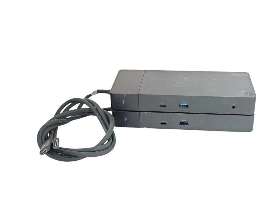 Lot of 2x Dell K20A001 (1x WD19TBS and 1x WD19TB) Docking Stations, No Power ada