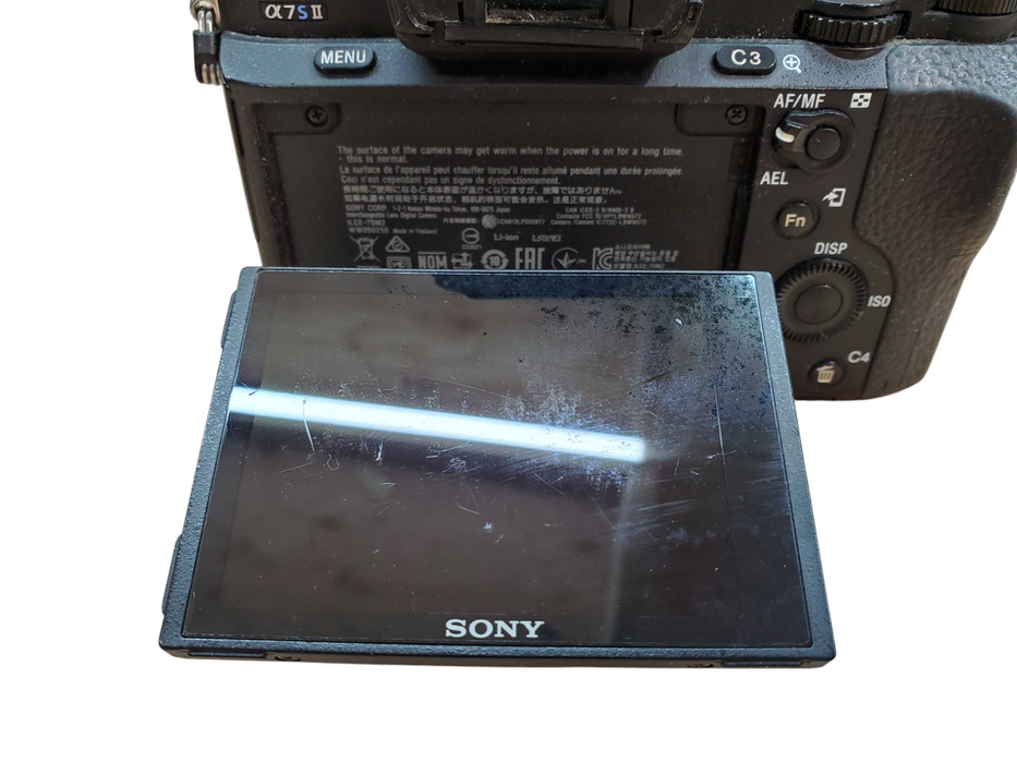 Sony Alpha A7S II 12.2MP Digital Camera - Body Only + Battery Grip *READ*