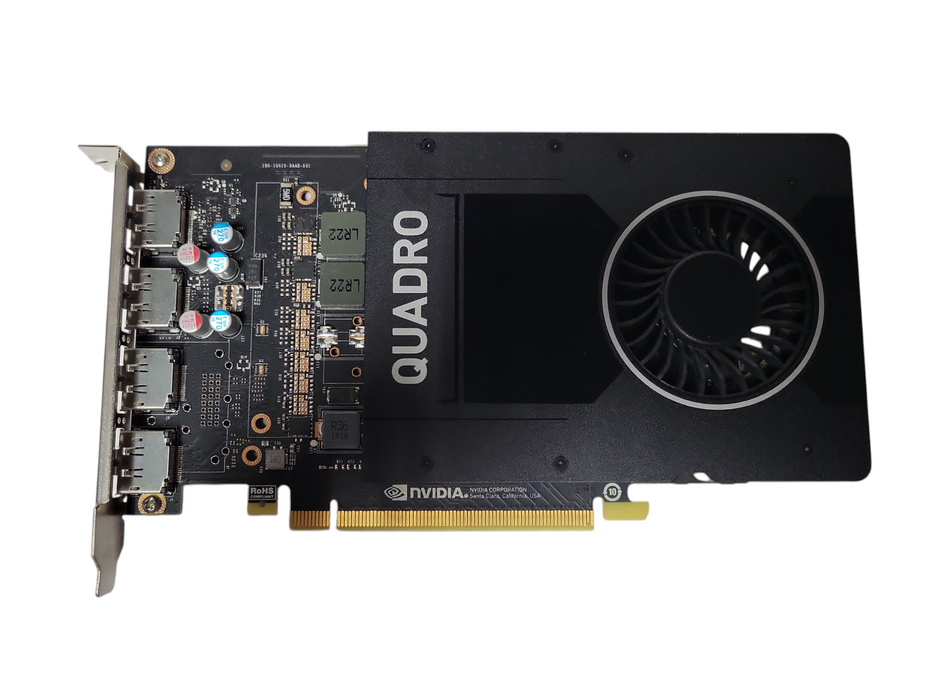 NVIDIA Quadro P2000 5GB GDDR5 Graphics Card | 4x DisplayPort