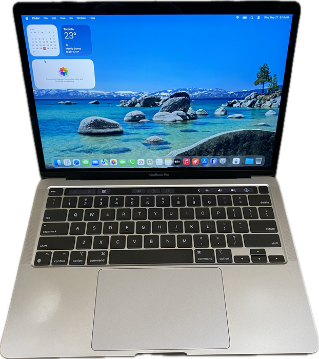 Apple MacBook Pro 13" M1 2020 Touch Bar 16GB RAM 512GB SSD No Power Adapter