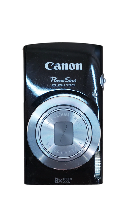 Canon PowerShot ELPH 135 16MP Digital Camera w/ Battery & Charger