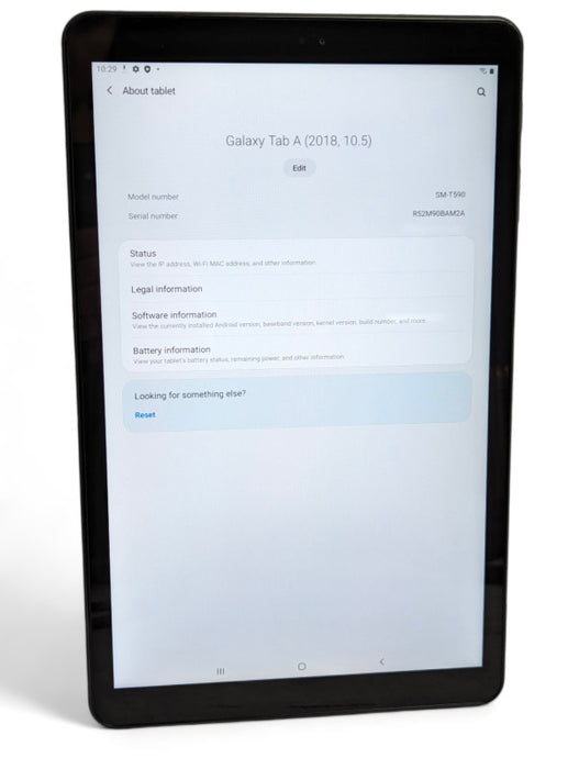 Samsung Galaxy Tab A (2018, 10.5) 32GB UNLOCKED  Q-