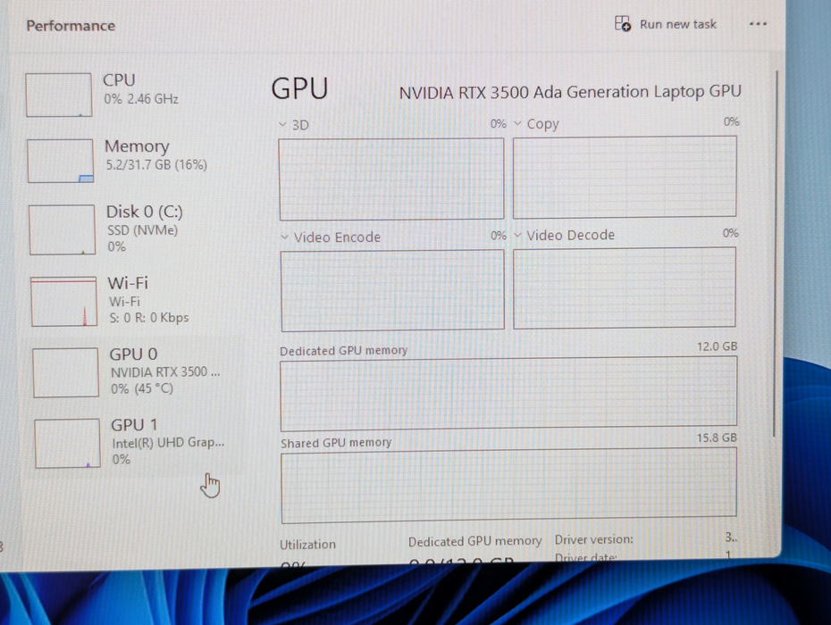 DELL Precision 7780 Intel Core i7-13850HX 32GB CAMM Memory 512GB NVMe SSD