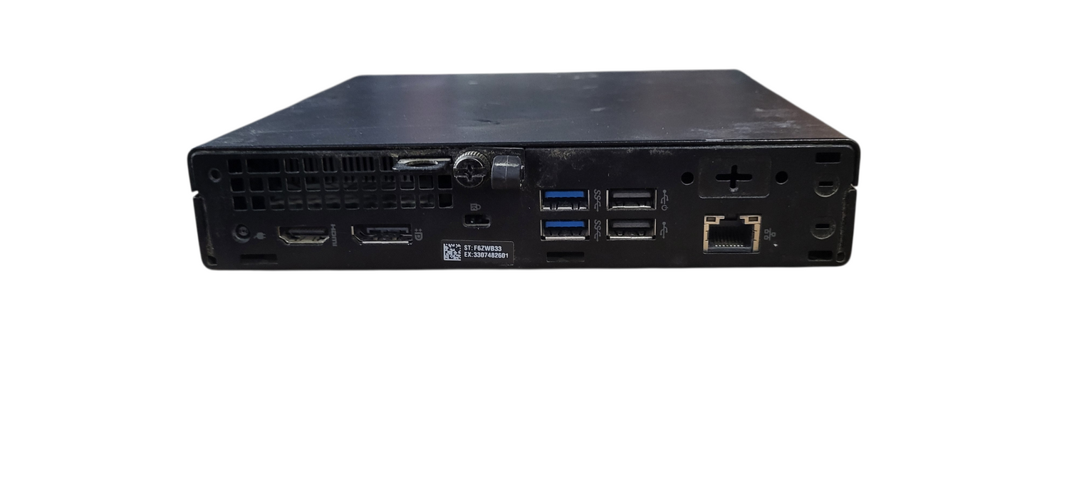 Optiplex 3080 Micro USFF i5-10500T CPU | 16GB DDR4| 256GB NVME W/ac | READ