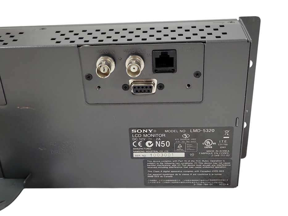 Sony professional Triple LCD Monitor LMD-5320, READ