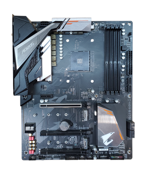Gigabyte B450 Aorus Pro WIFI AM4 DDR4 ATX Gaming Motherboard *READ*