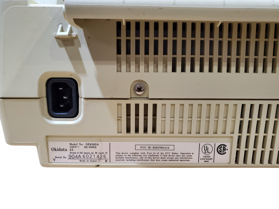 OKI Pacemark 3410 Dot Matrix Printer *READ* GE8285A