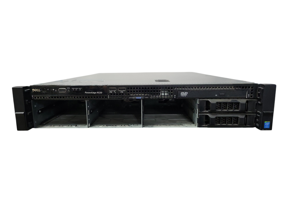 Dell PowerEdge R530 8x 3.5" | 1x Xeon E5-2630 v3 @2.40GHz, 16GB DDR4, H730 Mini