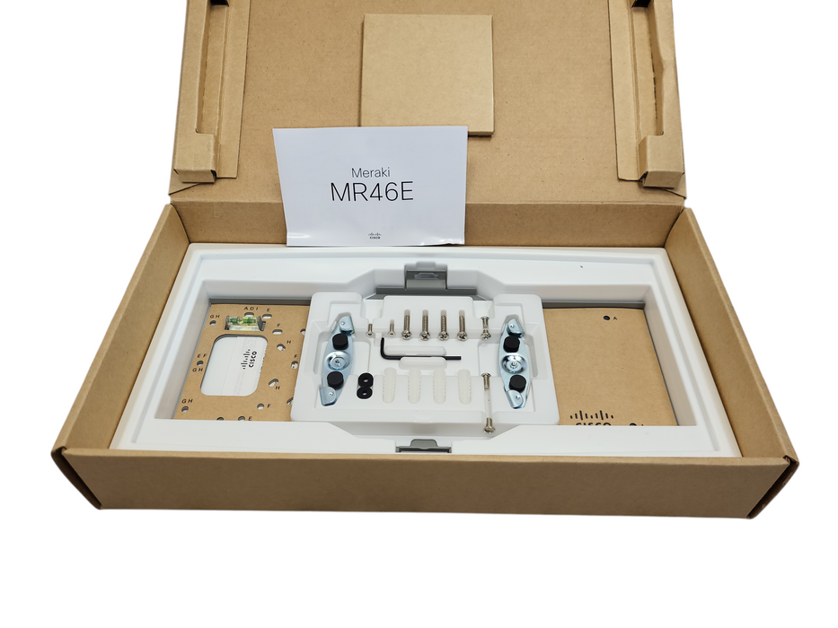 Cisco Meraki MR46E-HW Wi-Fi Access Point Unclaimed w/ bracket and screws