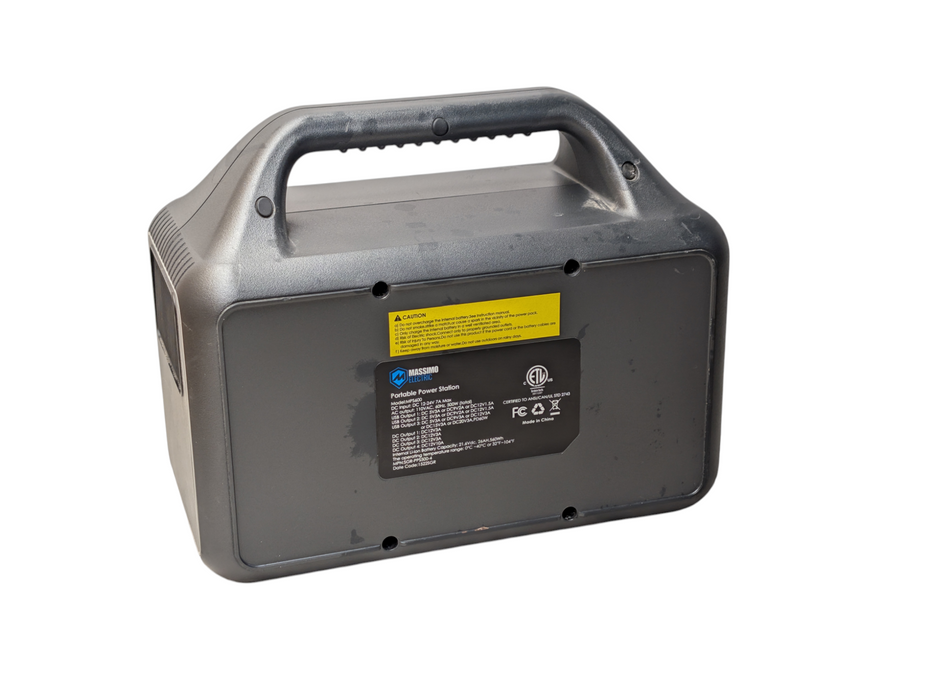 Massimo Electric MP5600 500W Power Station 540wh Capacity Solar Input
