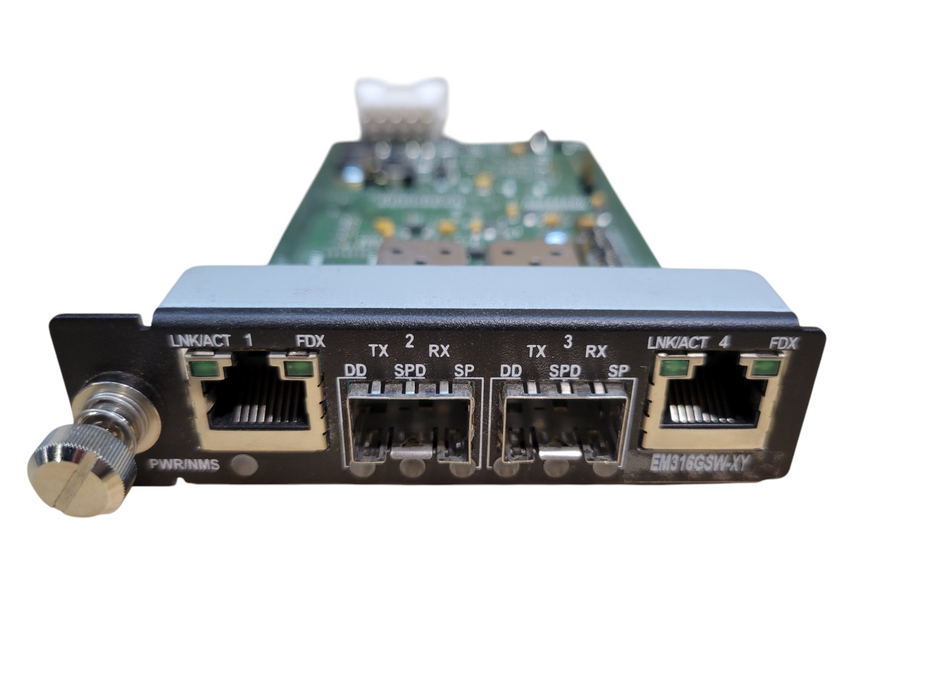 EM316GSW-XY, MRV Communication Fiber Driver 10/100 Ethernet EM316GSW-XY Module