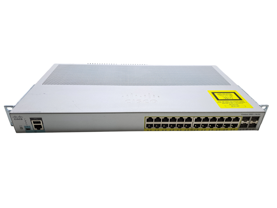 Cisco WS-C2960L-24PS-LL | 24-Port Gigabit PoE+ Silent Managed Switch