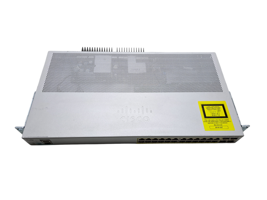 Cisco WS-C2960L-24PS-LL | 24-Port Gigabit PoE+ Silent Managed Switch