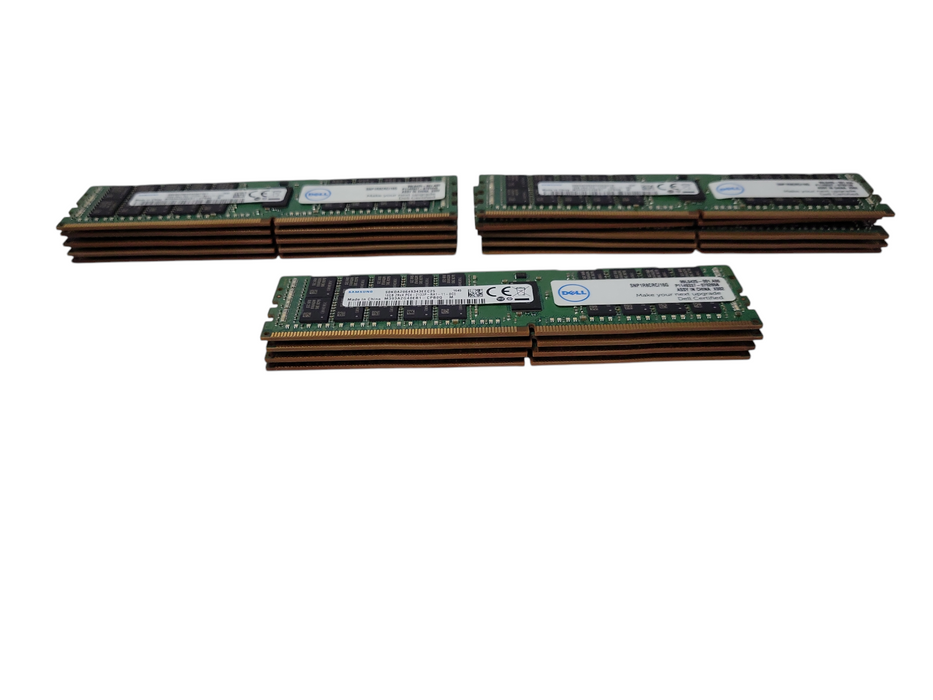 LOT of 14x Samsung 16GB 2Rx4 PC4-2133P-RA1-11-DC0 Server Ram