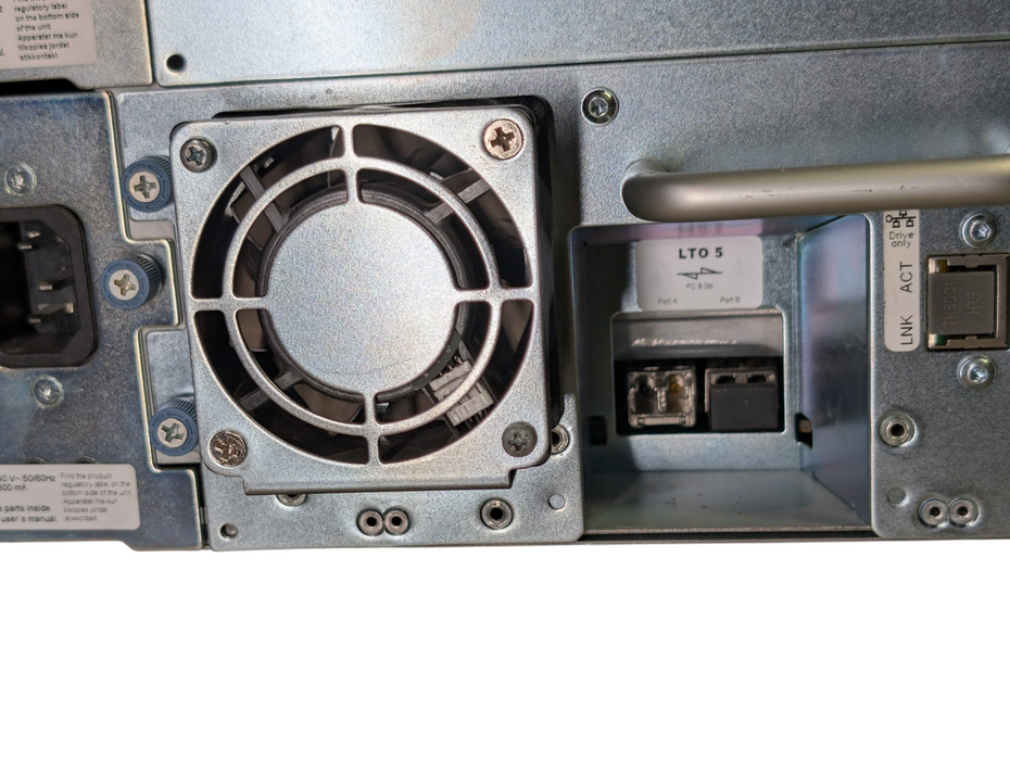 HP StorageWorks MSL4048 Tape Library Storage 1x LTO 5 FC 8Gb Drive