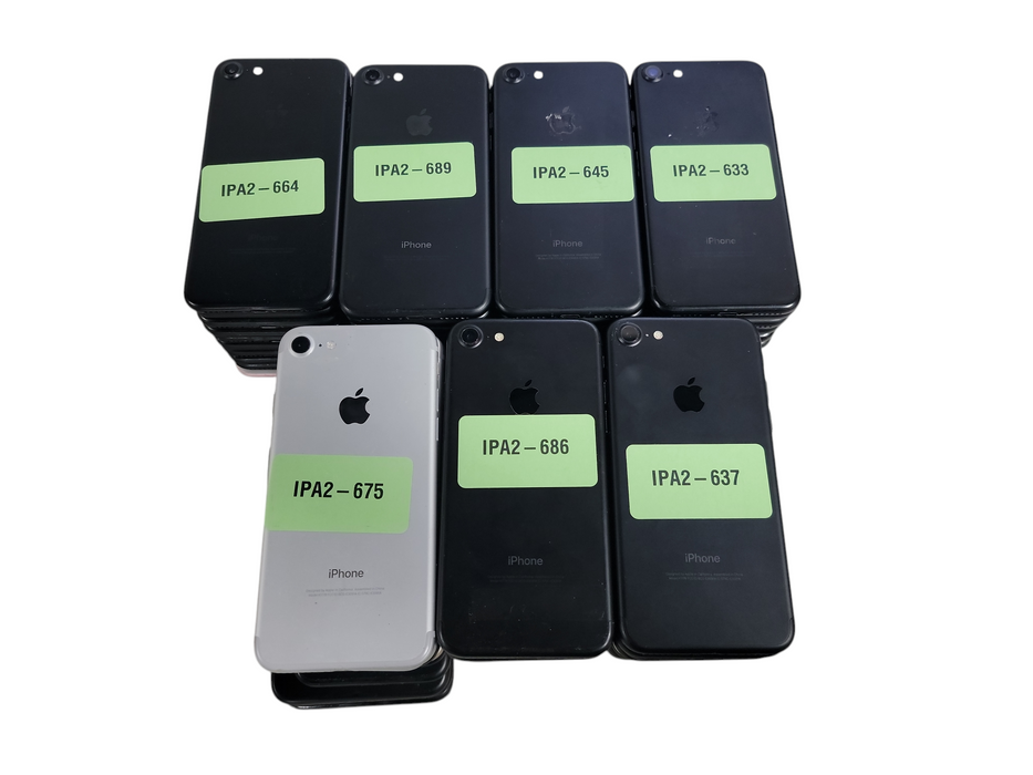 Lot of 70x Apple iPhone's 7 [A1778 / A1784 | B Condition][IPA2-13]