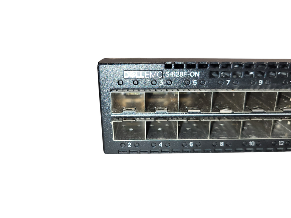 Dell 28-Port 10Gb SFP+ 2-Port 100Gb QSFP28 Network Switch PS S4128F-ON READ
