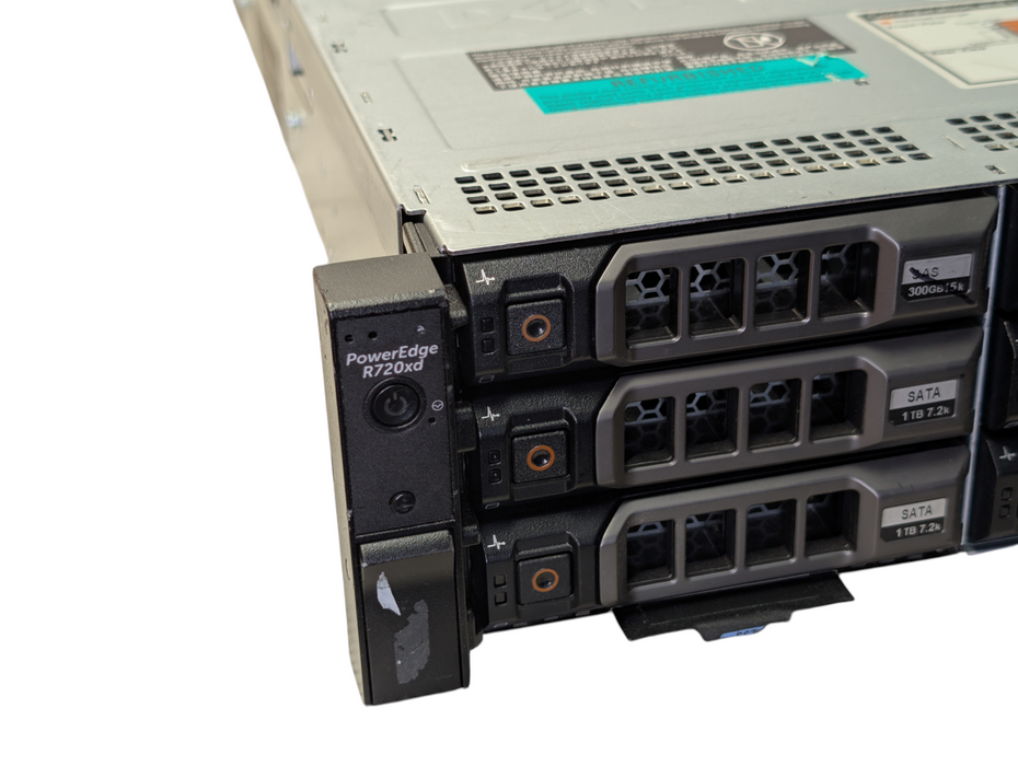 DELL PowerEdge R720xd 2x Intel Xeon E5-2643 128GB RAM Storage Server