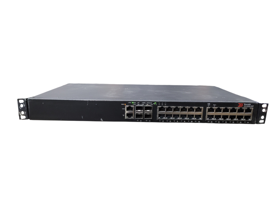 Brocade ICX 6450-24P Guide (Enterprise PoE Switch)