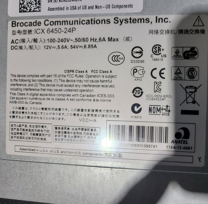Brocade ICX 6450-24P Guide (Enterprise PoE Switch)