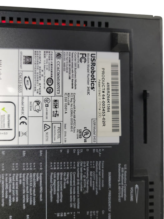 USRobotics Courier 56k Business Modem (3453C)