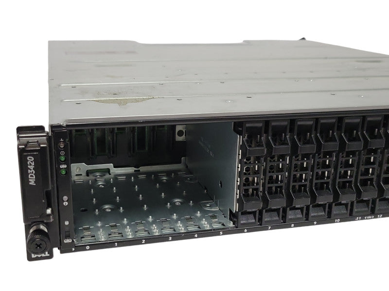 Dell PowerVault MD3420 24x 2.5\\" SFF SAS HDD Storage Array 2x 0F3P10, 2x PSU _