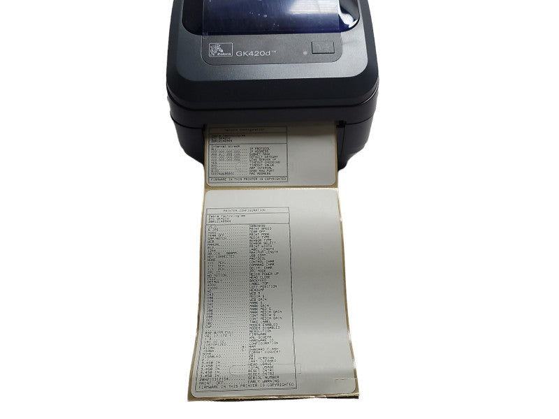 Zebra GK420d Thermal USB Label Printer $