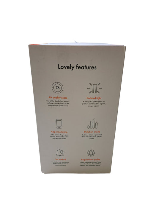 New Open Box | Foobot Indoor Air Quality Monitor / Cosmos