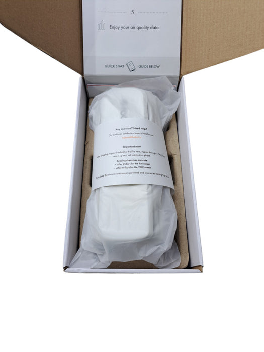 New Open Box | Foobot Indoor Air Quality Monitor / Cosmos