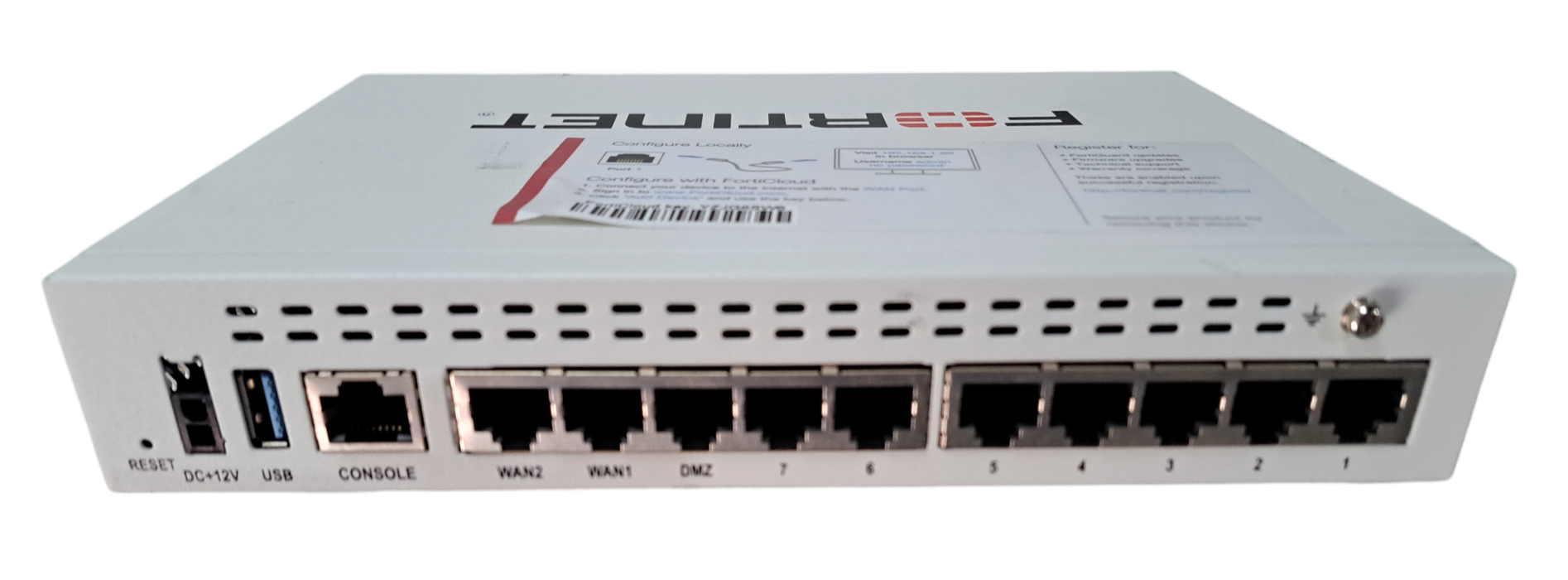 Fortinet FortiGate FG-60E Network Security Firewall *READ*