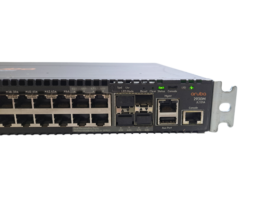 HP Aruba JL321A 2930M 48-Port Gigabit Managed Switch 1x PSU