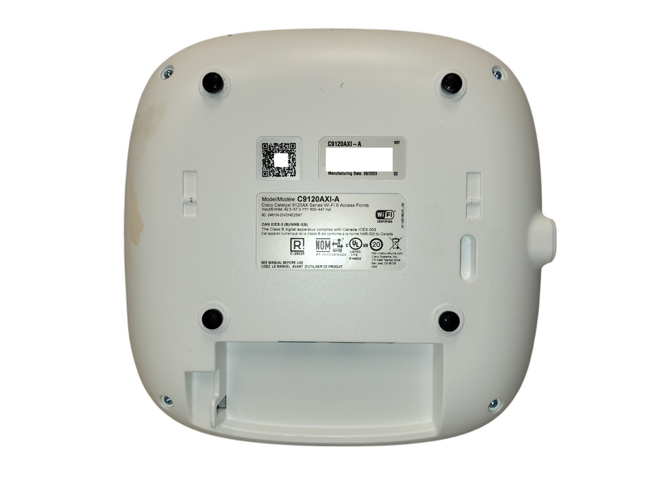 Cisco Catalyst C9120AXI-A Wi-Fi 6 Wireless Access Point