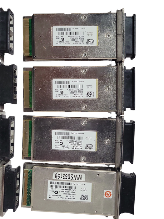 Lot of 9x Cisco X2-10GB-SR 10 Gbps X2 SR Transceiver modules
