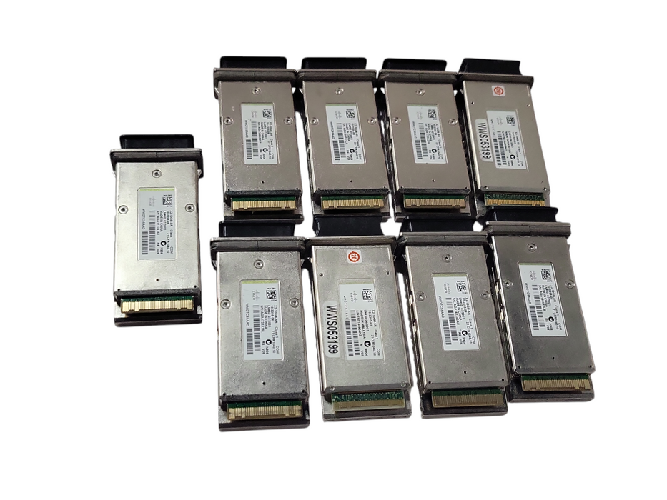 Lot of 9x Cisco X2-10GB-SR 10 Gbps X2 SR Transceiver modules