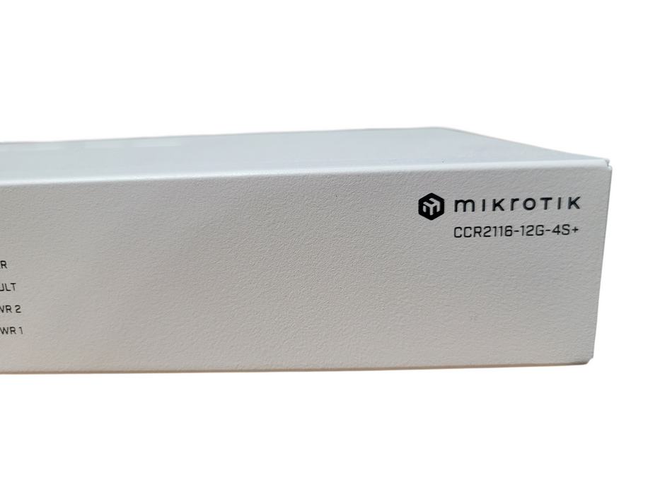 MikroTik CCR2116-12G-4S+ 16-Core Cloud Core Router 4x10G SFP+ Rackmount