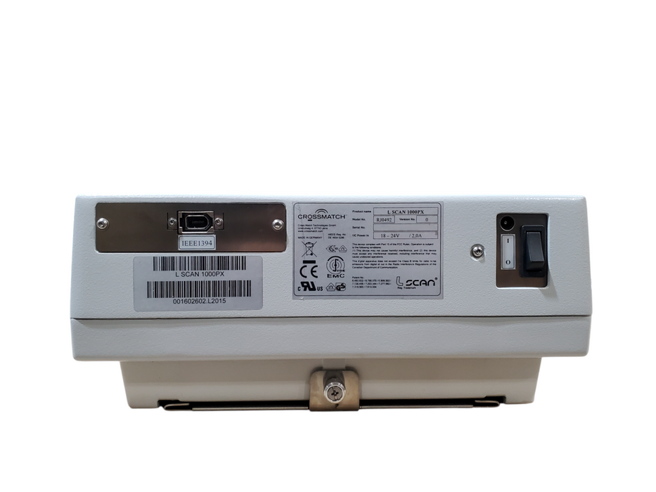 Corssmatch L SCAN 1000PX Finger/Palm Scanners RJ0492 *READ*