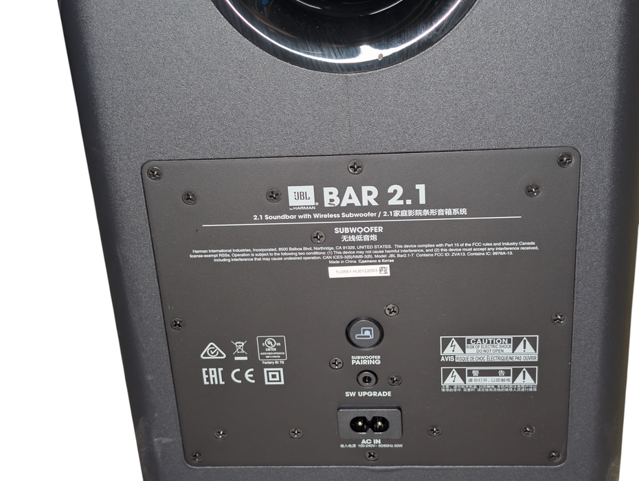 JBL BAR 2.1 Wireless Subwoofer only