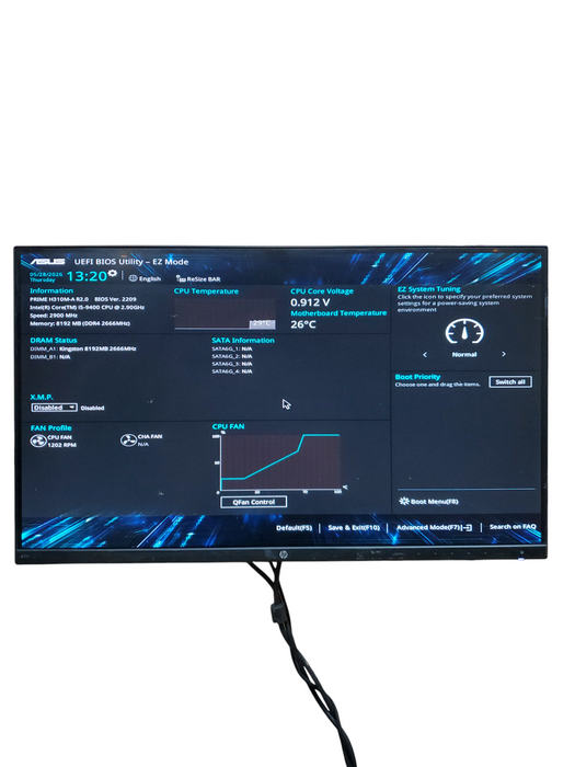 Custom PC ASUS PRIME H310-A, i5-9400, 8GB RAM NO-HDD/SSD