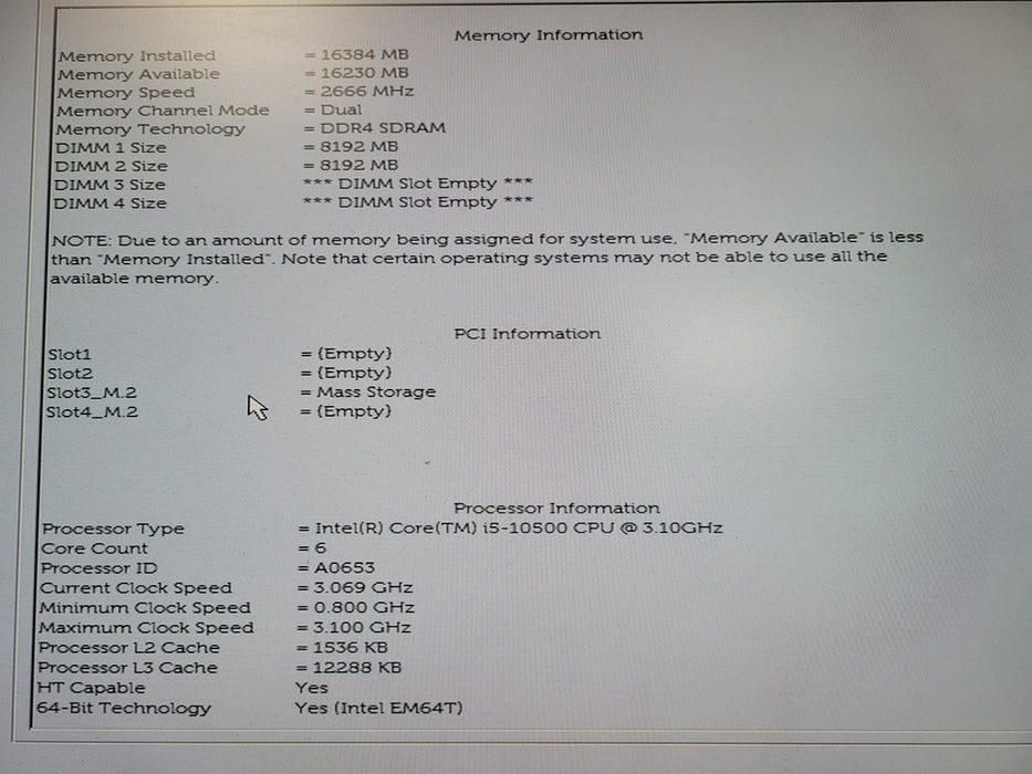 Dell OptiPlex 5080 Tower | Intel Core i5-10500, 16GB DDR4, 256GB NVMe