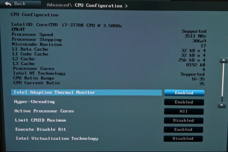 Server - Intel Core i7-3770K @ 3.50GHz, 8GB DDR3 RAM | No HDDs included |
